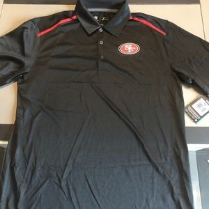 49ers nike polo